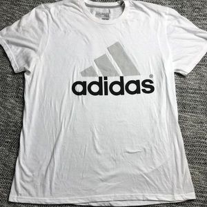 SOLD🌈Adidas Performance White Graphic Tee